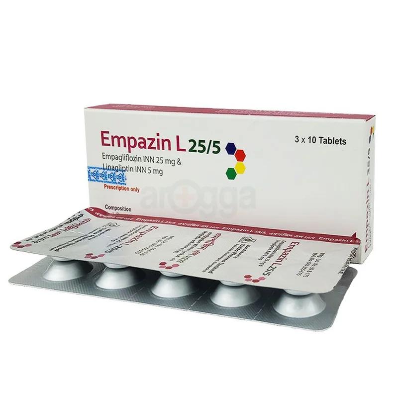 Empozin L 25/5Mg 14 Tablets