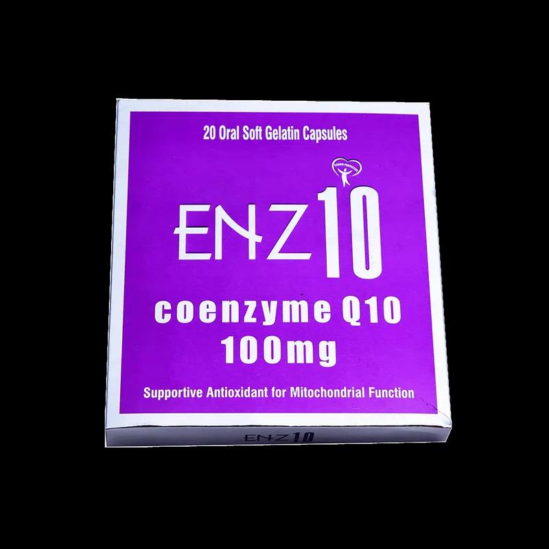 Enz-10 (100Mg) 20 Capsules