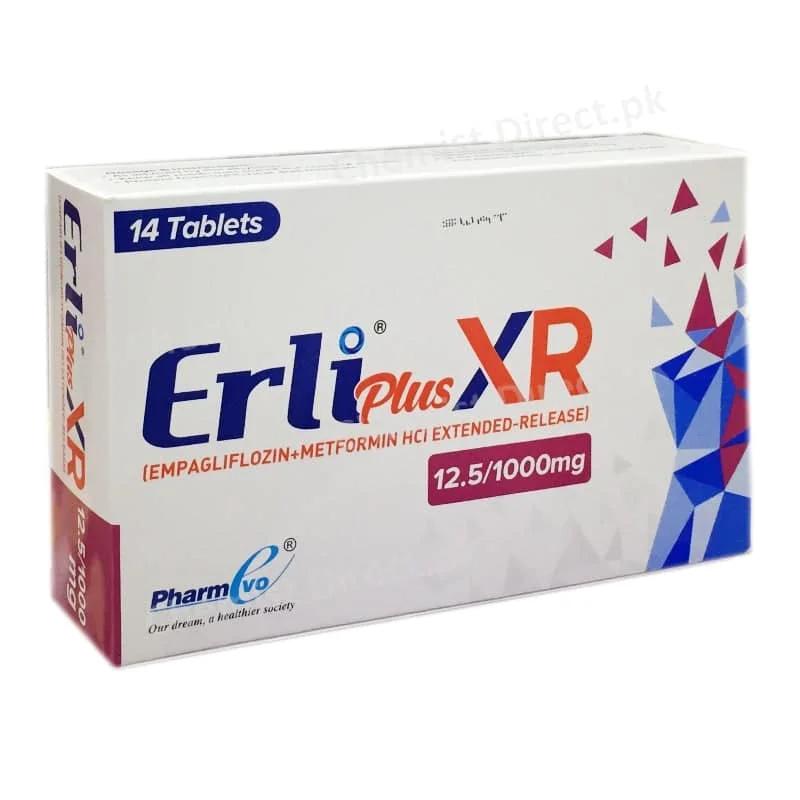Erli Plus Xr (12.5/1000Mg) 14 Tablets
