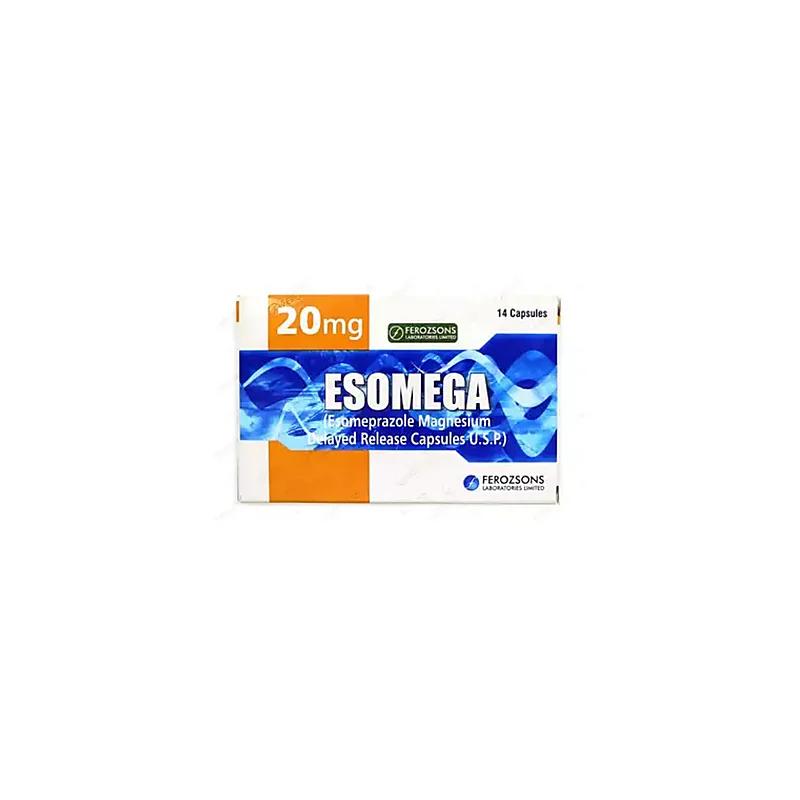 Esomega (20Mg) 14 Capsules