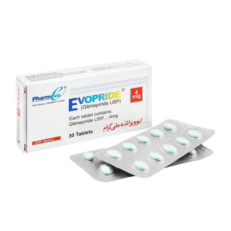 Evopride (4Mg) 30 Tablets