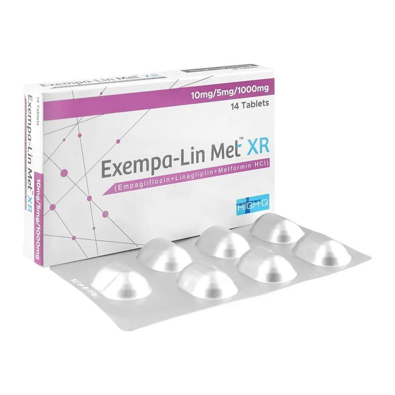 Exempa-Lin Met-Xr (10Mg/5Mg/1000Mg) 14 Tablets