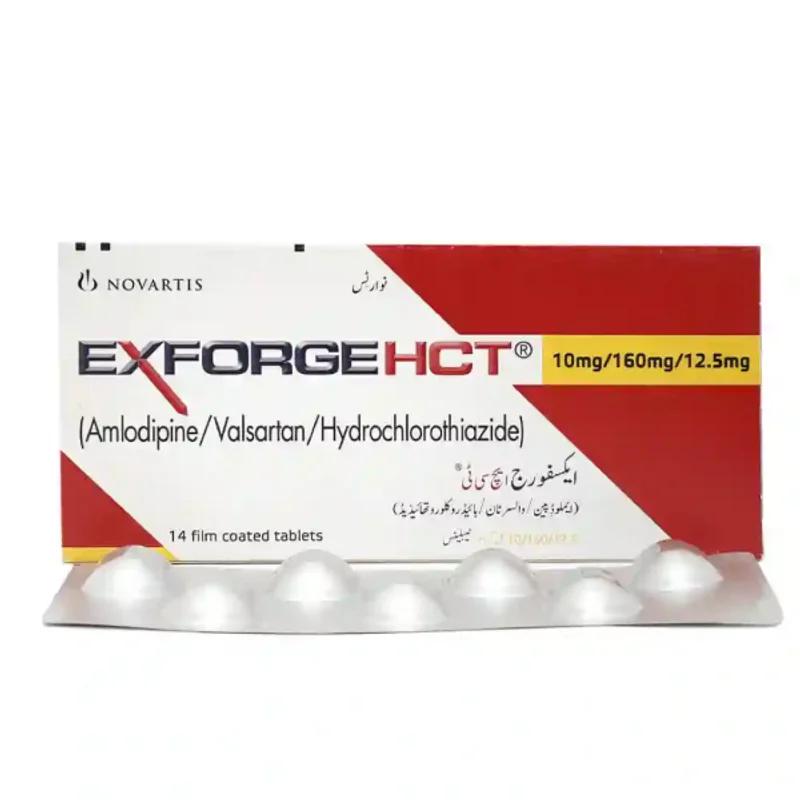 Exforge Hct (10/160/12.5Mg) 14 Tablets