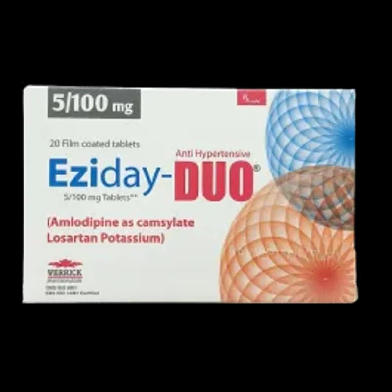 Eziday-Duo (5/100Mg) 20 Tablets