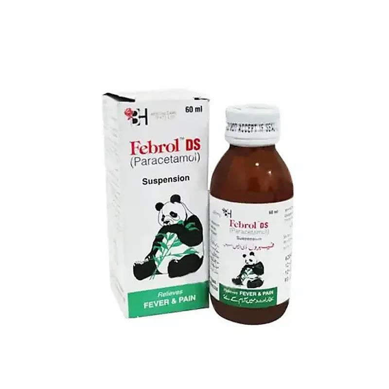 Febrol Ds (250Mg/5Ml) 60Ml Suspension