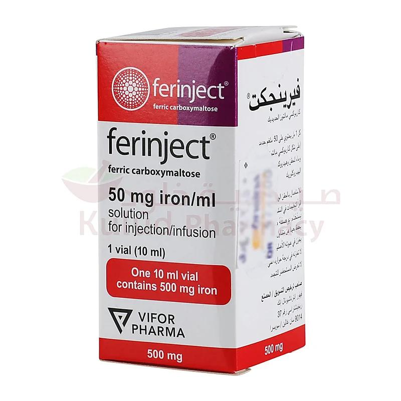 Ferinject (50Mg/Ml) 10Ml, 1 Vial Injection