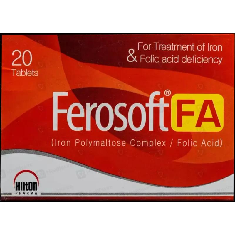 Ferosoft Fa (100/0.35Mg) 20 Tablets