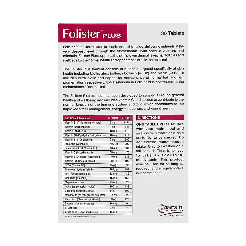 Folister Plus 30 Tablets
