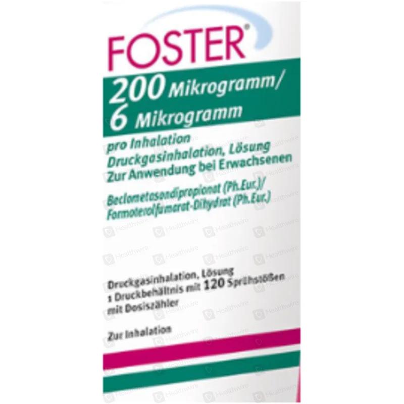Foster (200/6Mcg) Inhaler