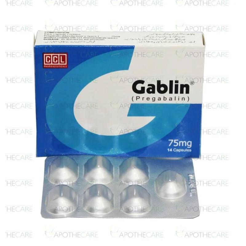 Gablin (75Mg) 14 Capsules