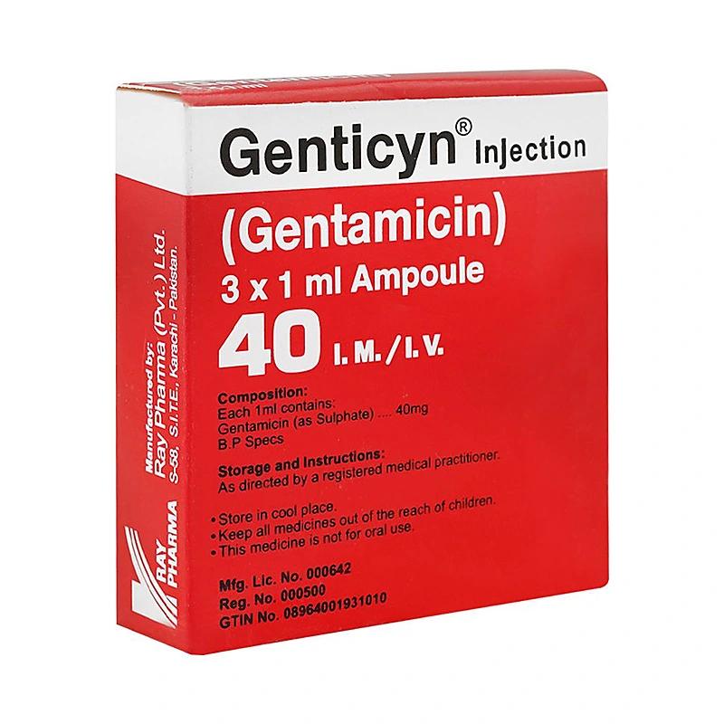 Genticyn (40Mg) 1Ml, 1 Ampoule Injection