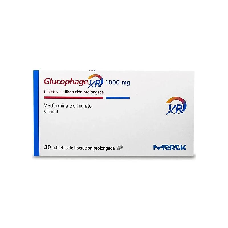 Glucophage Xr (1000Mg) 30 Tablets