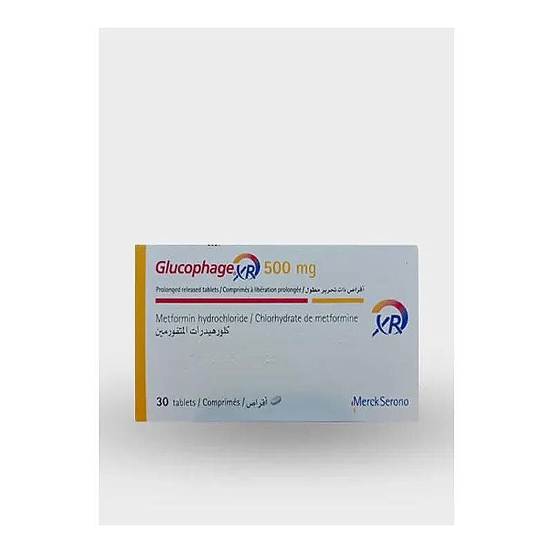 Glucophage Xr (500Mg) 30 Tablets