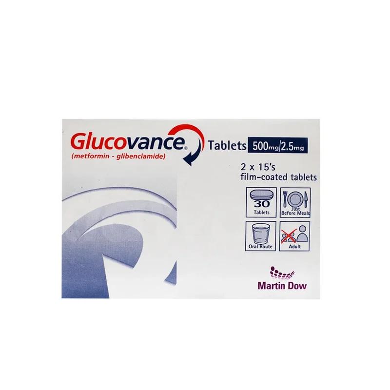 Glucovance (500/2.5Mg) 30 Tablets