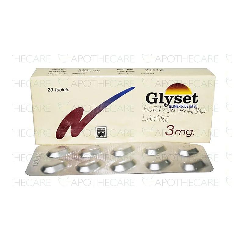 Glyset (4Mg) 20 Tablets