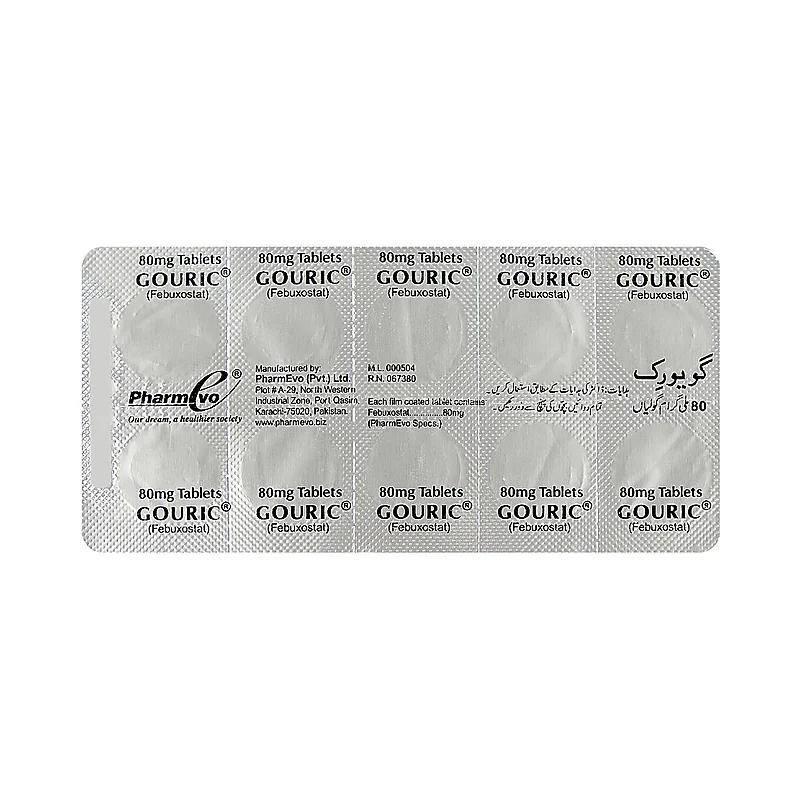 Gouric (80Mg) 20 Tablets