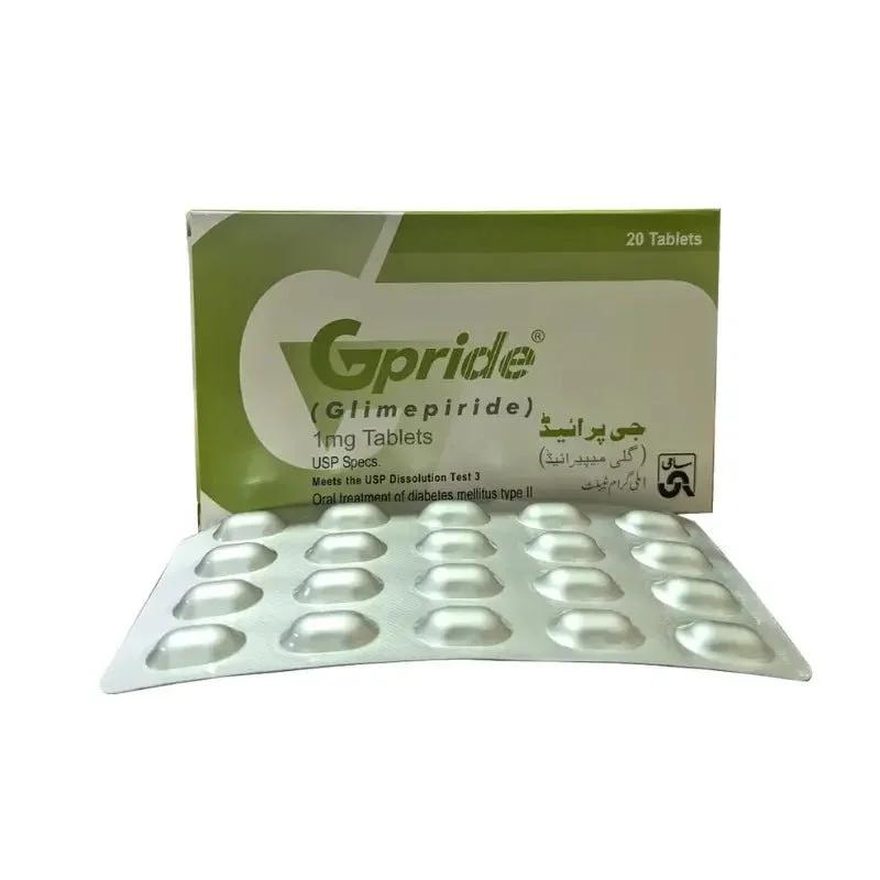 Gpride (1Mg) 30 Tablets