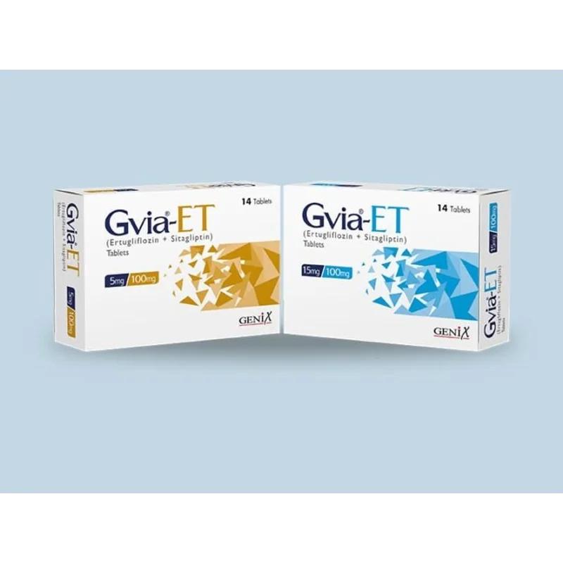 Gvia-Et (15/100Mg) 14 Tablets
