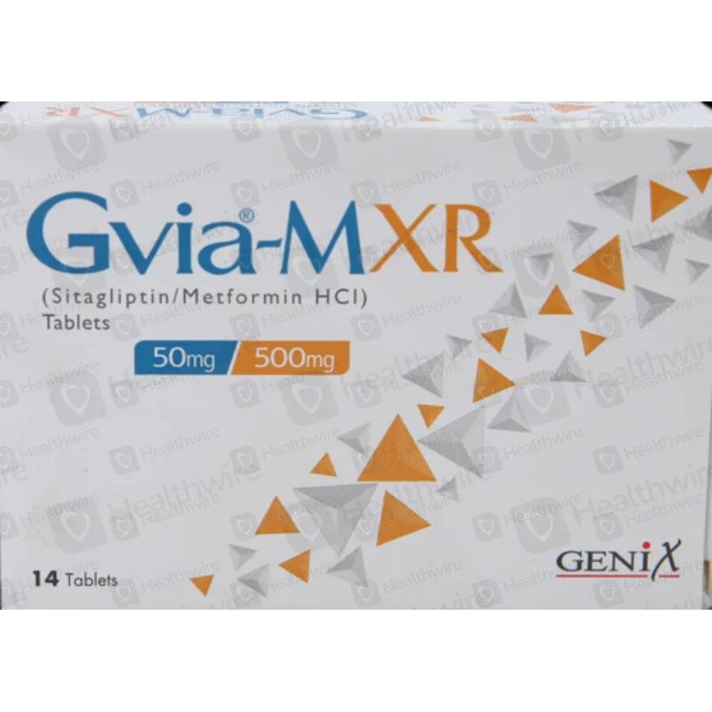 Gvia-M Xr (50/1000Mg) 14 Tablets