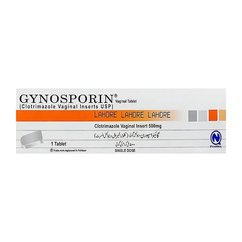 Gynosporin (500Mg) 1 Vaginal Tablet