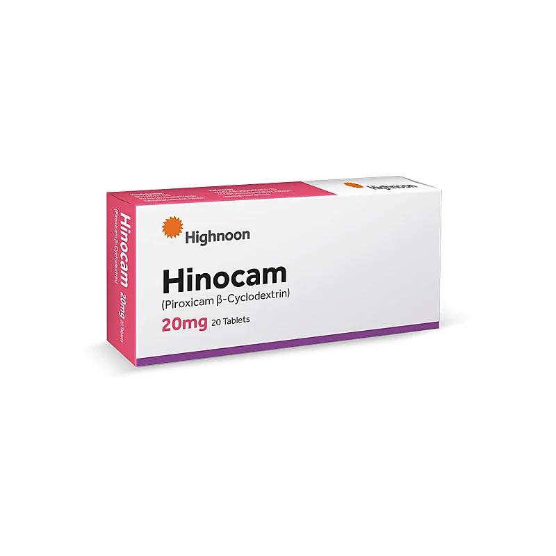 Hinocam 20Mg Tablets 20S