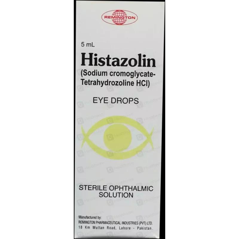 Histazolin (40/0.5Mg) 5Ml Eye Drops