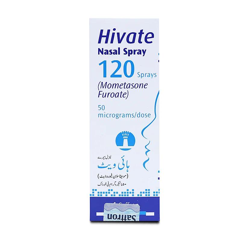 Hivate (50Mcg/Dose) 120 Nasal Spray
