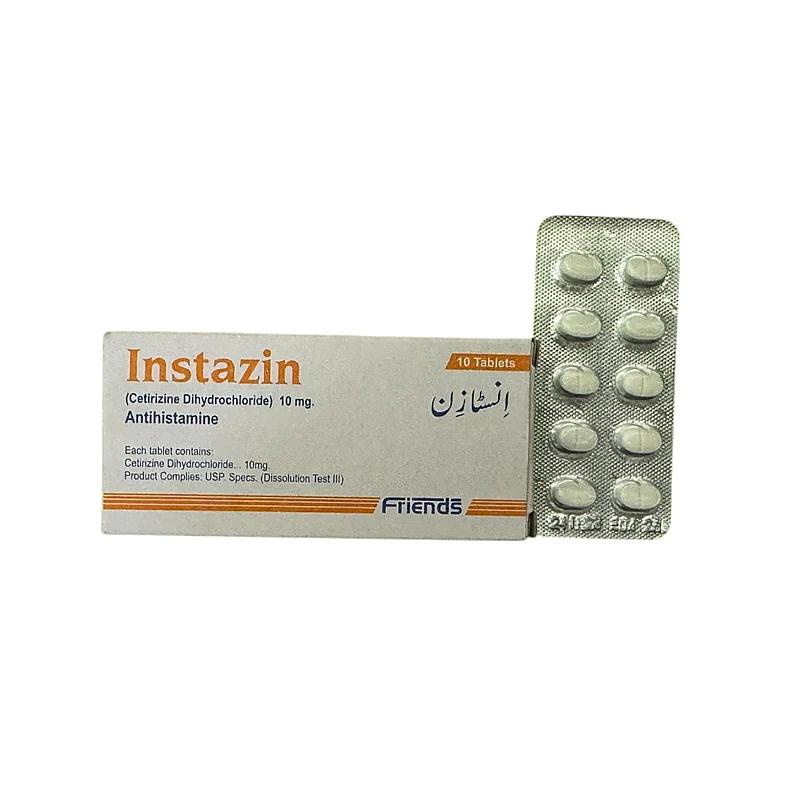 Instazin (10Mg) 10 Tablets