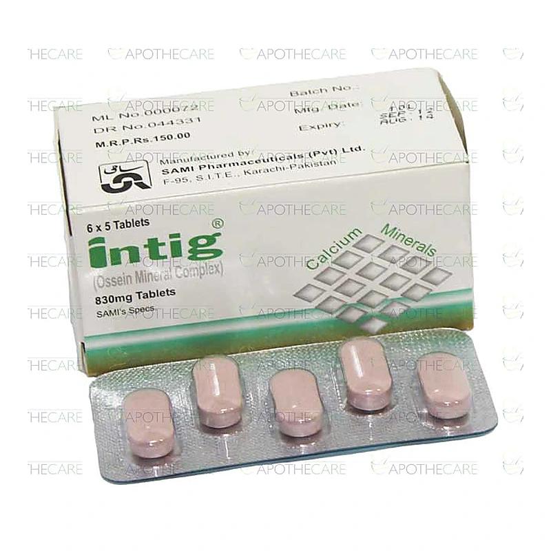 Intig-D (400Iu/830Mg) 30 Tablet