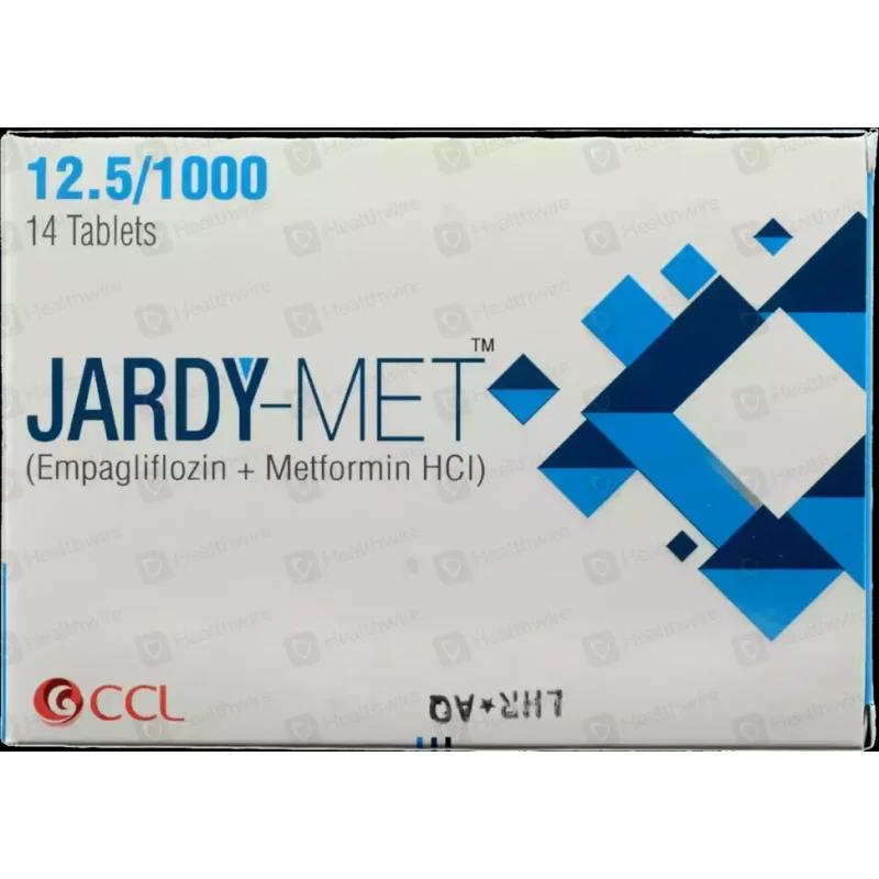 Jardy-Met (12.5/1000Mg) 14 Tablets
