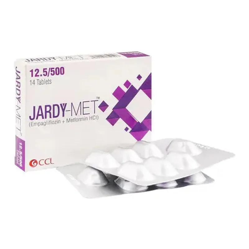Jardy-Met (12.5/500Mg) 14 Tablets