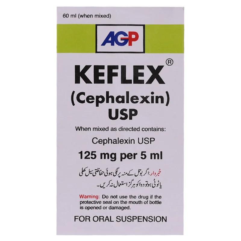 Keflex (125Mg/5Ml) 60Ml Suspension