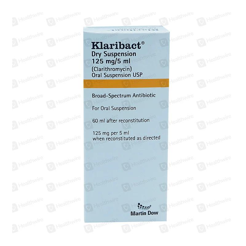 Klaribact (125Mg/5Ml) 60Ml Suspension