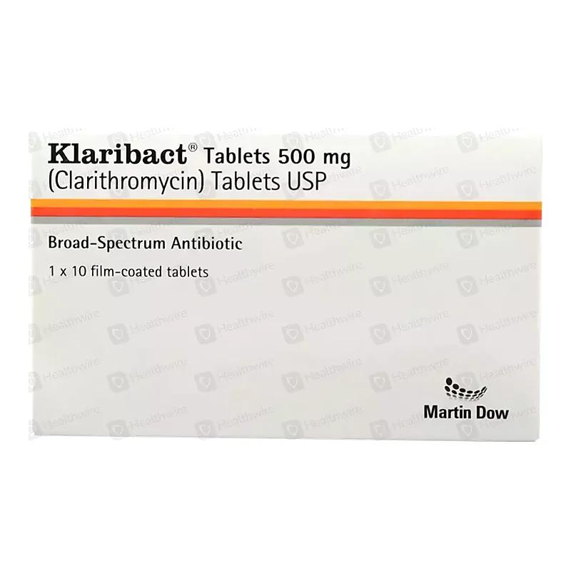 Klaribact (250Mg) 10 Tablets