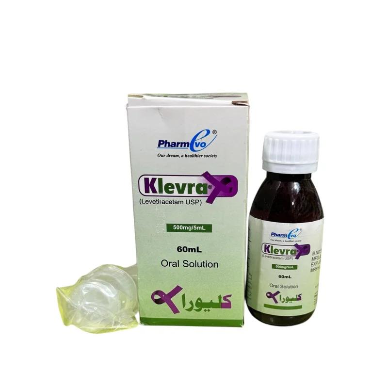 Klevra (500Mg/5Ml) 60Ml Solution