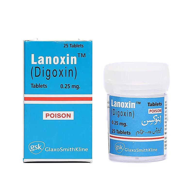 Lanoxin (0.25Mg) 25 Tablets