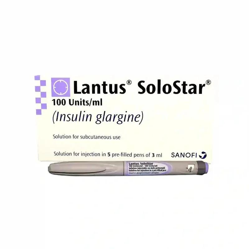 Lantus Solostar (100Units/Ml) 3Ml, 5 Pre-Filled Insulin Injection Pens