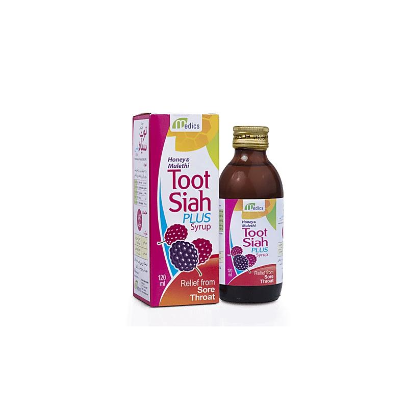 Lasani Tut Siah Plus Mulathi (120Ml)
