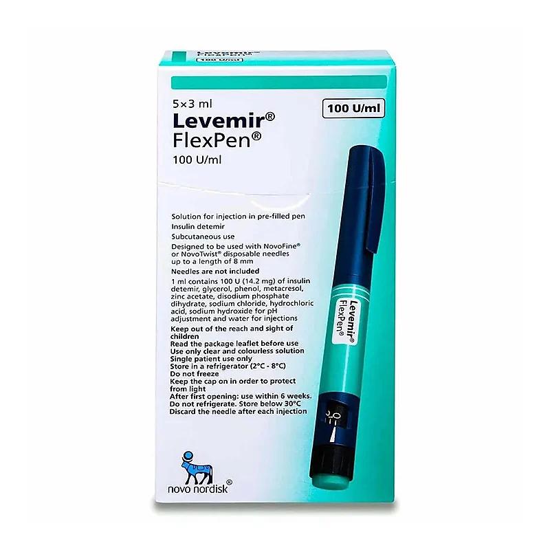 Levemir (100Iu/Ml) 3Ml, 5 Flexpens