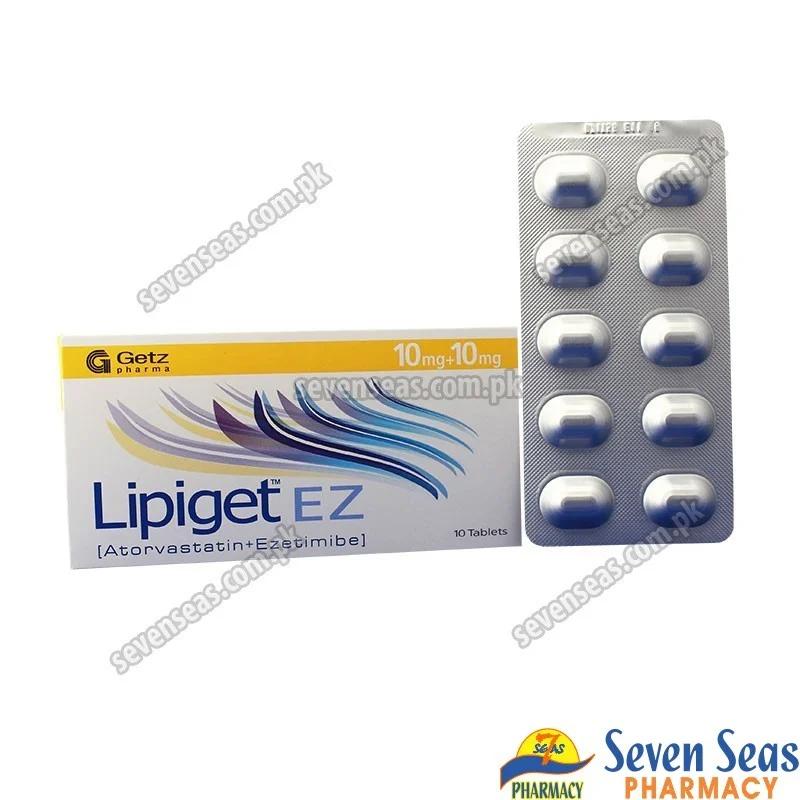 Lipiget-Ez (10/10Mg) 10 Tablets