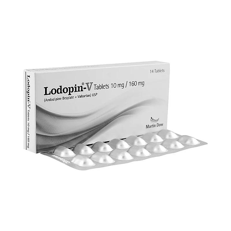 Lodopin-V Hct (10Mg+160Mg+12.5Mg) 14 Tablets