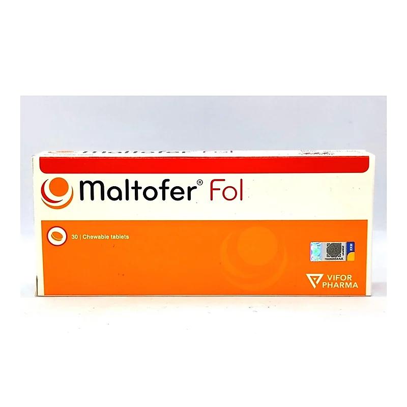 Maltofer Fol (100Mg/0.35Mg) 30 Tablets