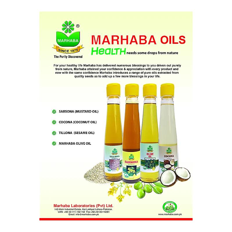 Marhaba Sarsona (100Ml) Mustard Oil