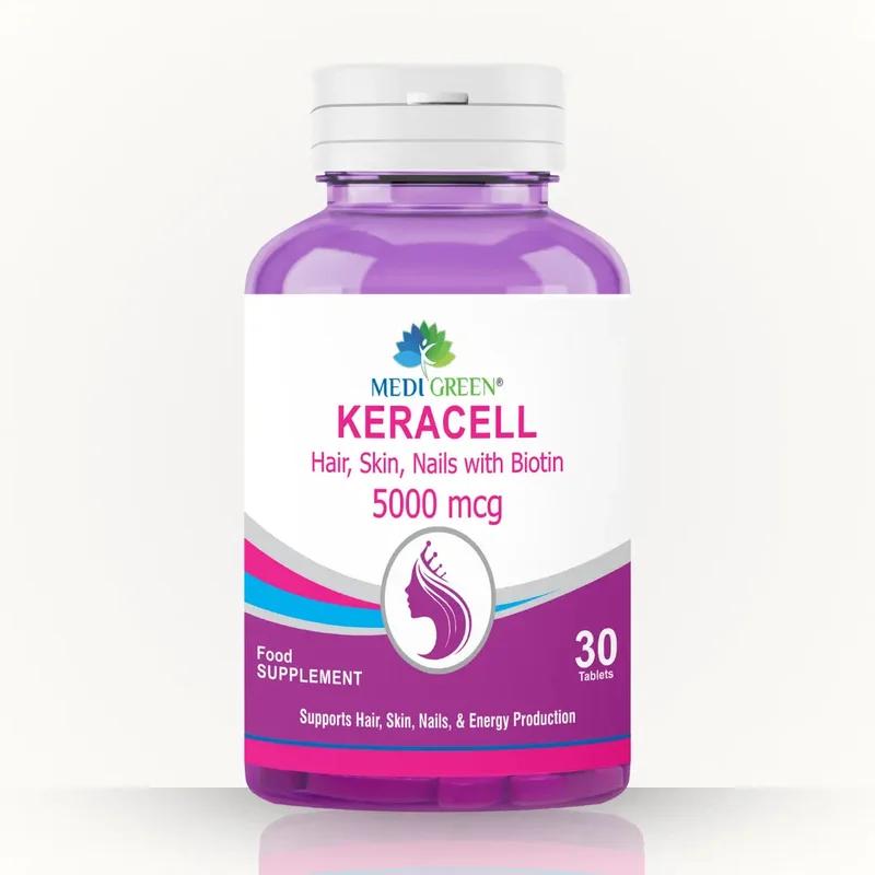 Medi Green Keracell (500Mcg) 30 Tablets
