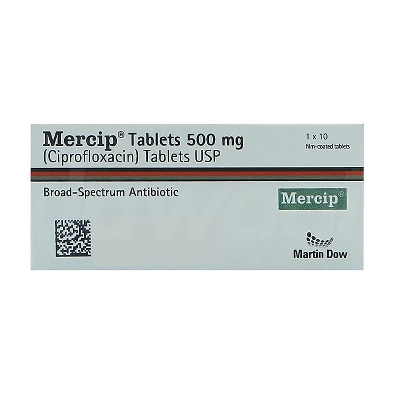 Mercip (500Mg) 10 Tablets