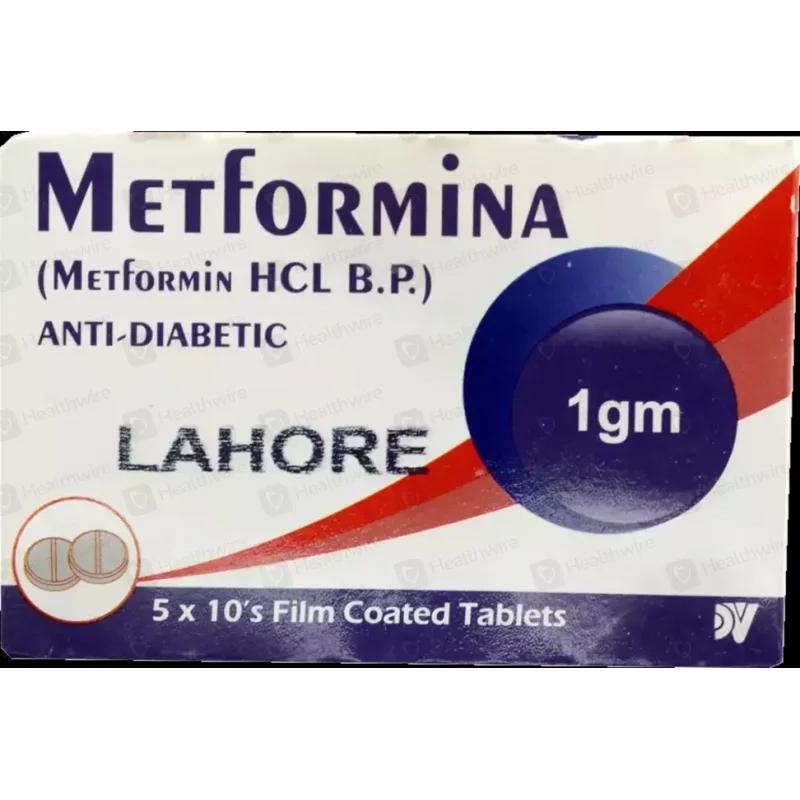 Metformina (1G) 50 Tablets