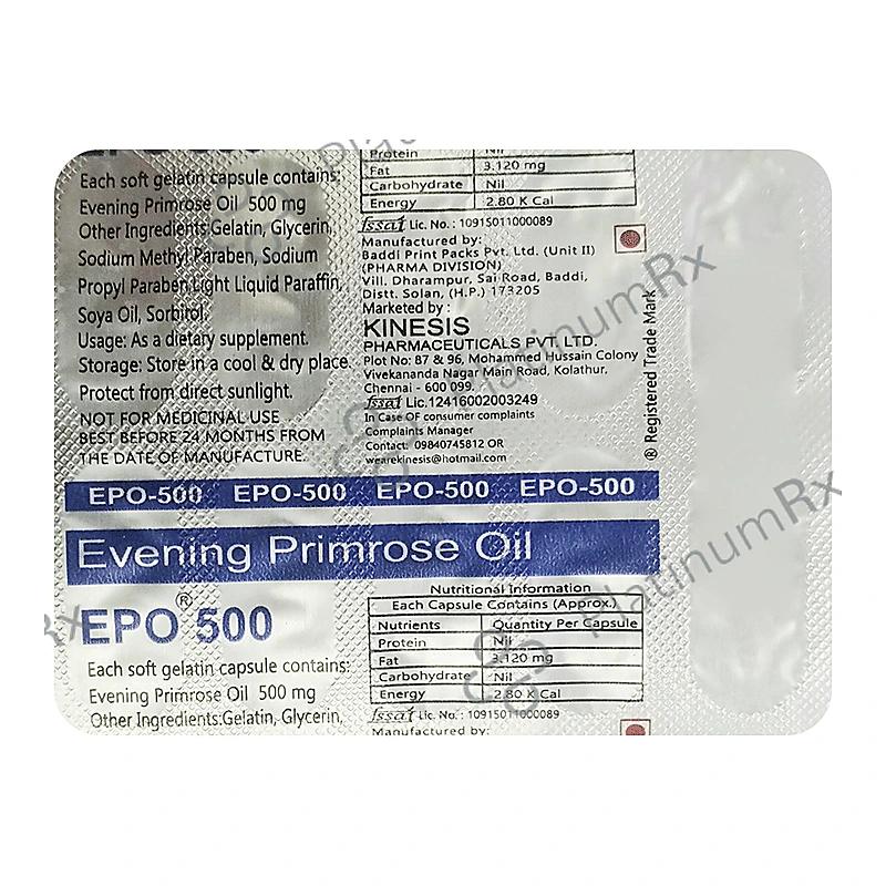 Mg Epo Fame (500Mg) 30S