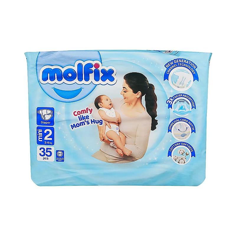 Molfilx Diapers 3 No (36 Pcs) Twin Pack