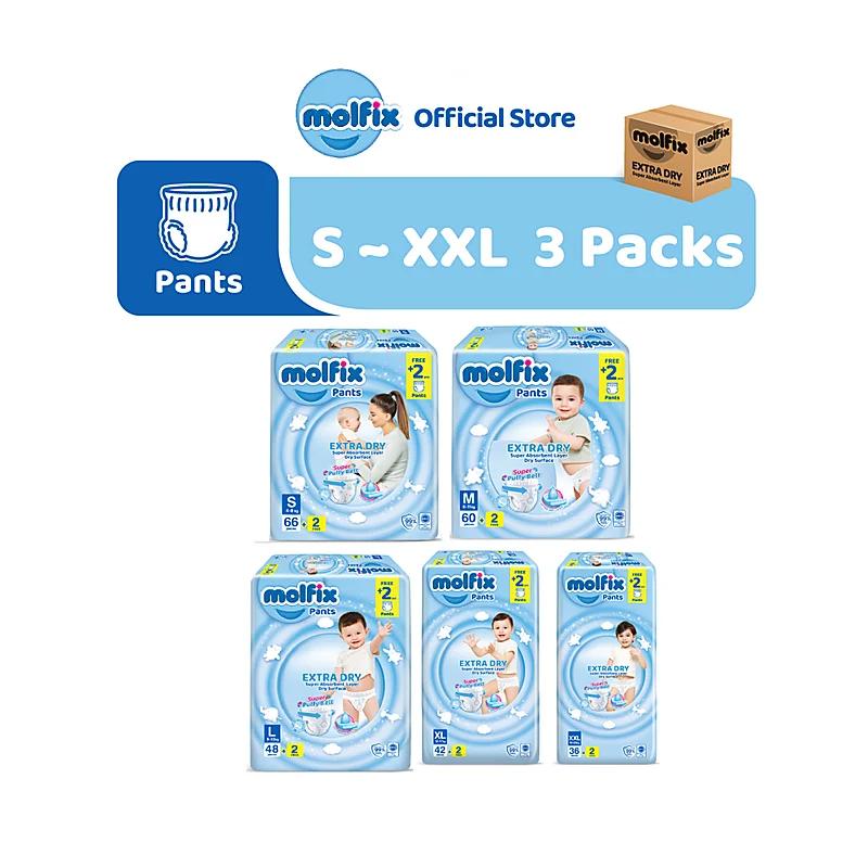 Molfix Extra Large Pants (6 No.) 38Pcs
