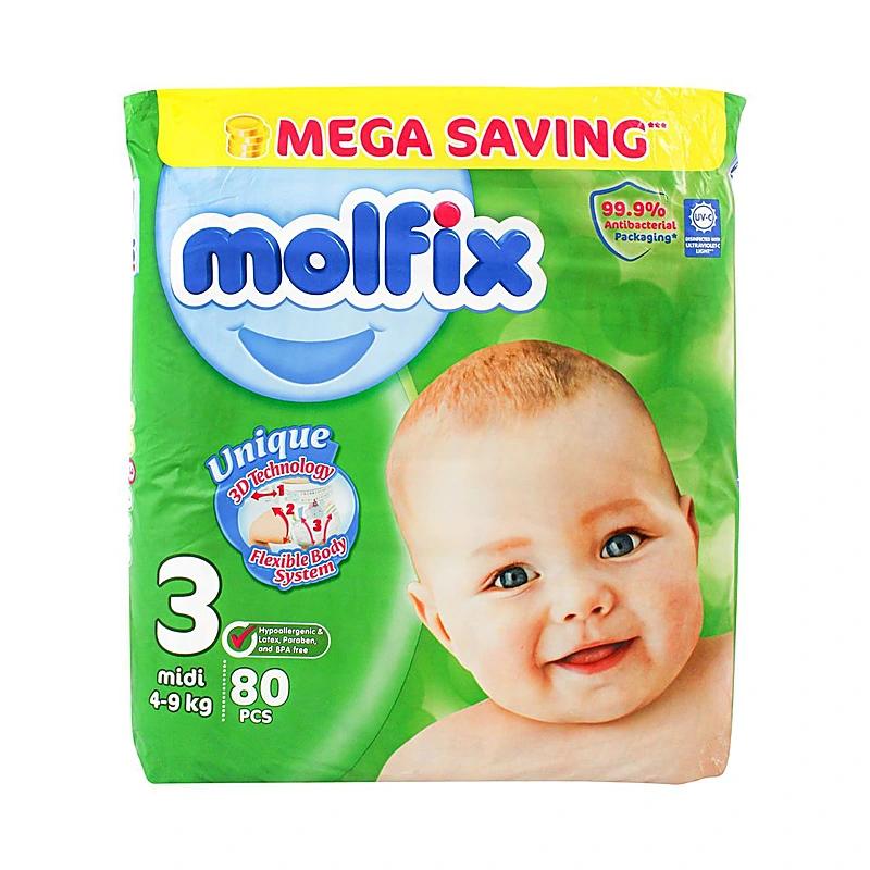 Molfix Mega Diaper 3 No (80)